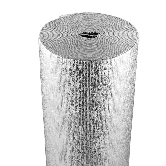 VEVOR Double Reflective Insulation Roll Foam Core Radiant Barrier 600 x 48 Inch