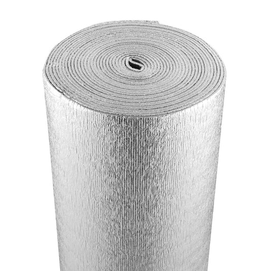 VEVOR Double Reflective Insulation Roll Foam Core Radiant Barrier 300 x 24 Inch/