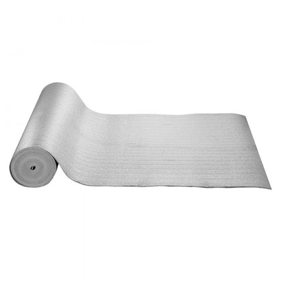 VEVOR Double Reflective Insulation Roll Foam Core Radiant Barrier 600 x 48 Inch / 15.24 x 1.2M