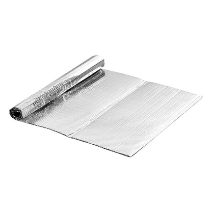 Double Reflective Insulation Sheet, 16PCS Double-Sided Aluminum Foil Radiant Barrier, 6mm 1.22 m x 0.61 m, Dual-Layer Air Bubble Heat Reflective Shield, Thermal Insulation Rolls