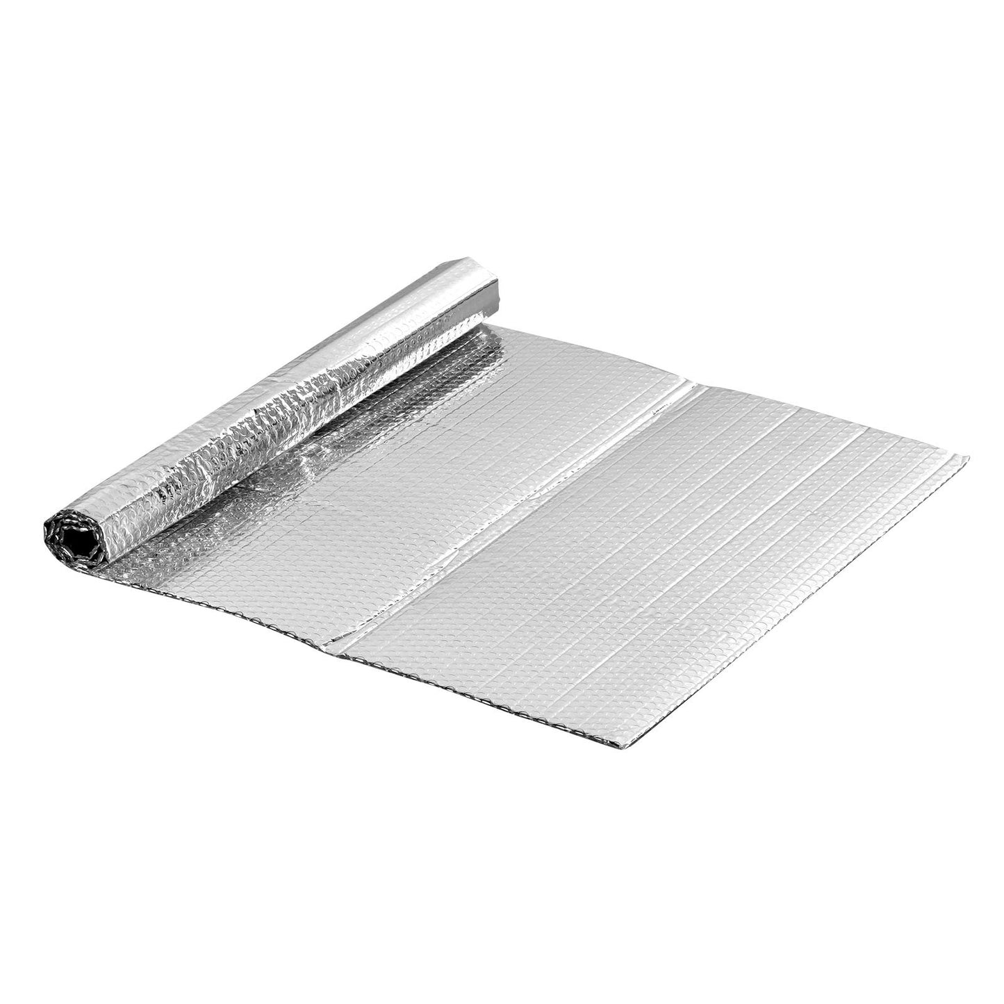 Double Reflective Insulation Sheet, 16PCS Double-Sided Aluminum Foil Radiant Barrier, 6mm 1.22 m x 0.61 m, Dual-Layer Air Bubble Heat Reflective Shield, Thermal Insulation Rolls
