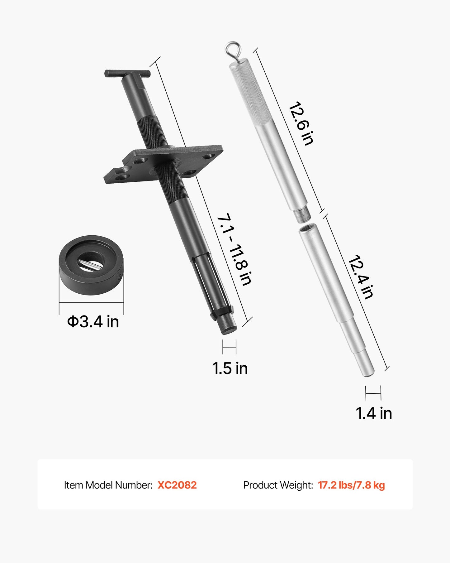 Mercruiser Alignment Tool & Gimbal Bearing Puller Set, Compatible with Mercruisers, OMC, Volvo Cobra Bell Housings, Engine Alignment Tool, Bearing Puller Seal Bellow Expander Tools Installer