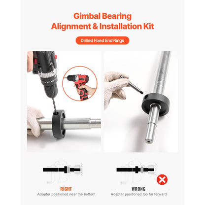 Alignment Tool Gimbal Bearing Puller Installer for Mercruisers OMC Volvo