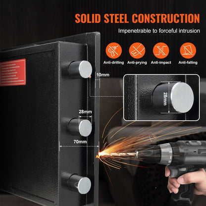 2.5 Cubic Meter Electronic Safe with Drop Slot and Auto-Alarm System