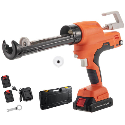 20V Iron Silicone Caulking Gun, 300 ML, Adjustable Speed, 5 kg, Durable Handle