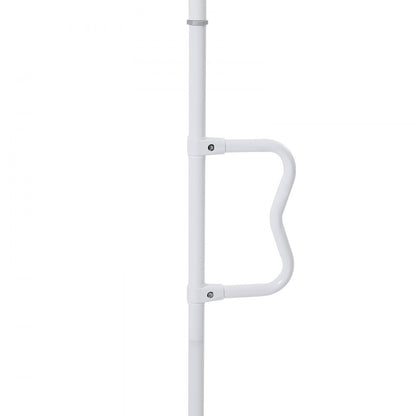 VEVOR Floor-to-Ceiling Transfer Pole 136kg Capacity for 2.14-3.05m Ceiling White