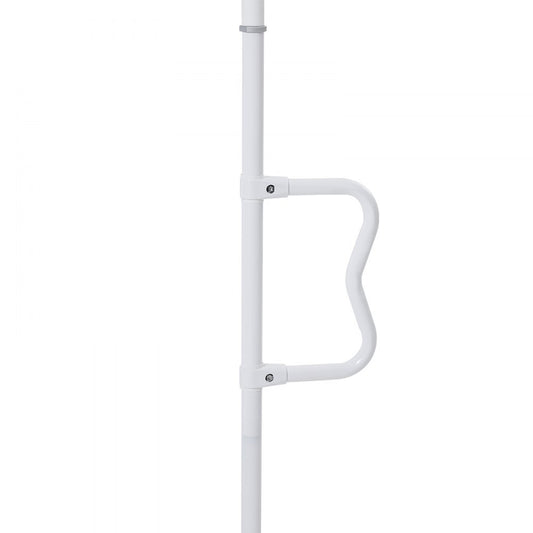 VEVOR Floor-to-Ceiling Transfer Pole 136kg Capacity for 2.14-3.05m Ceiling White