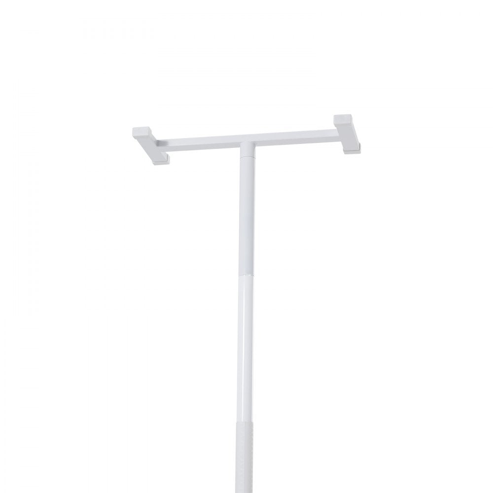 VEVOR Floor-to-Ceiling Transfer Pole 136kg Capacity for 2.14-3.05m Ceiling White