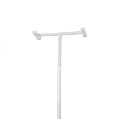 VEVOR Floor-to-Ceiling Transfer Pole 136kg Capacity for 2.14-3.05m Ceiling White
