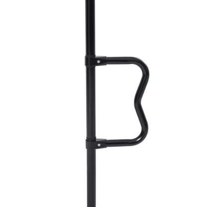 VEVOR Floor-to-Ceiling Transfer Pole 136kg Capacity for 2.14-3.05m Ceiling Black
