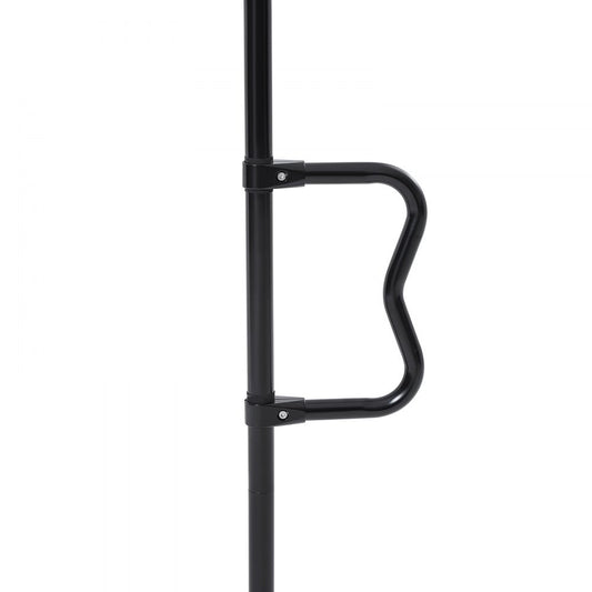 VEVOR Floor-to-Ceiling Transfer Pole 136kg Capacity for 2.14-3.05m Ceiling Black