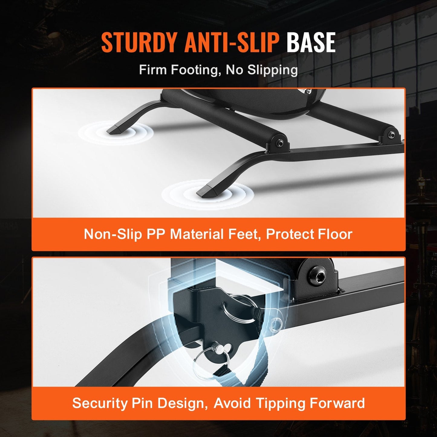 5-Slot Foldable Guitar Stand with Stable Design, Holds Up to 5 Guitars