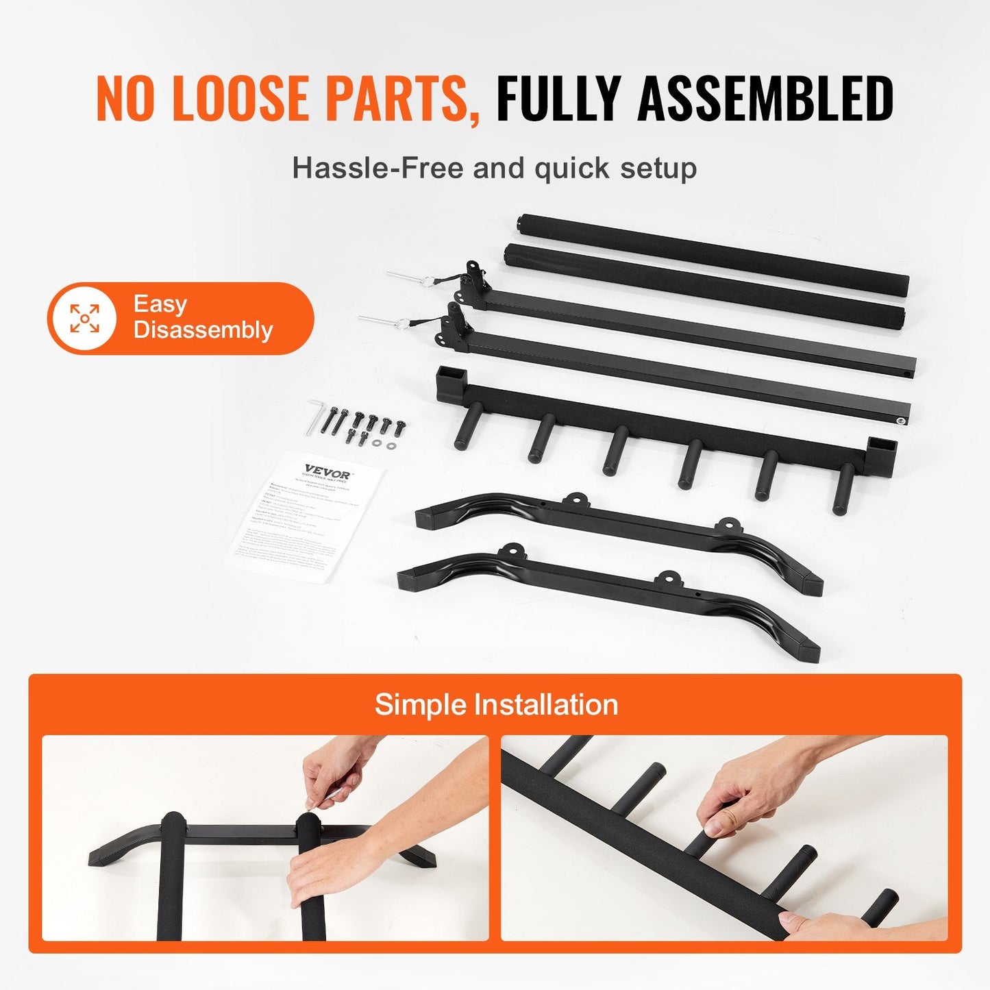 5-Slot Foldable Guitar Stand with Stable Design, Holds Up to 5 Guitars