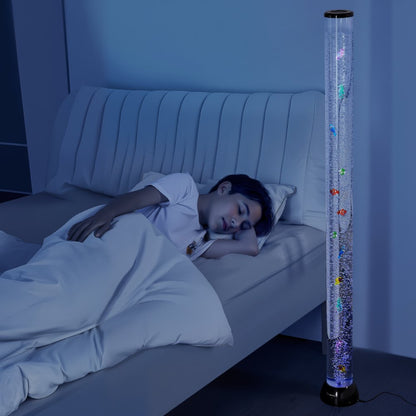 Bubble Tube Lamp 16 Color 1.5 m Sensory Aquarium Lamp for Relief Calming