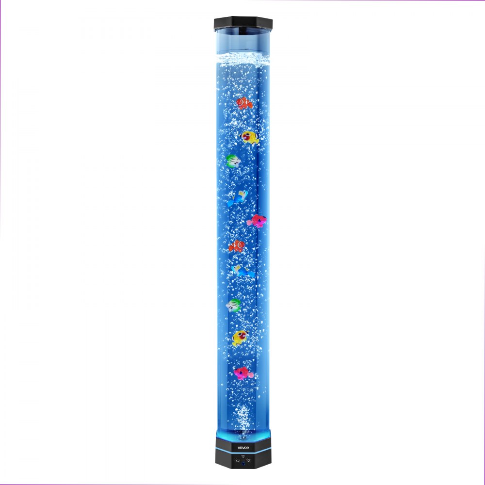 Bubble Tube Lamp 16 Color 100 cm Sensory Aquarium Lamp for Relief Calming