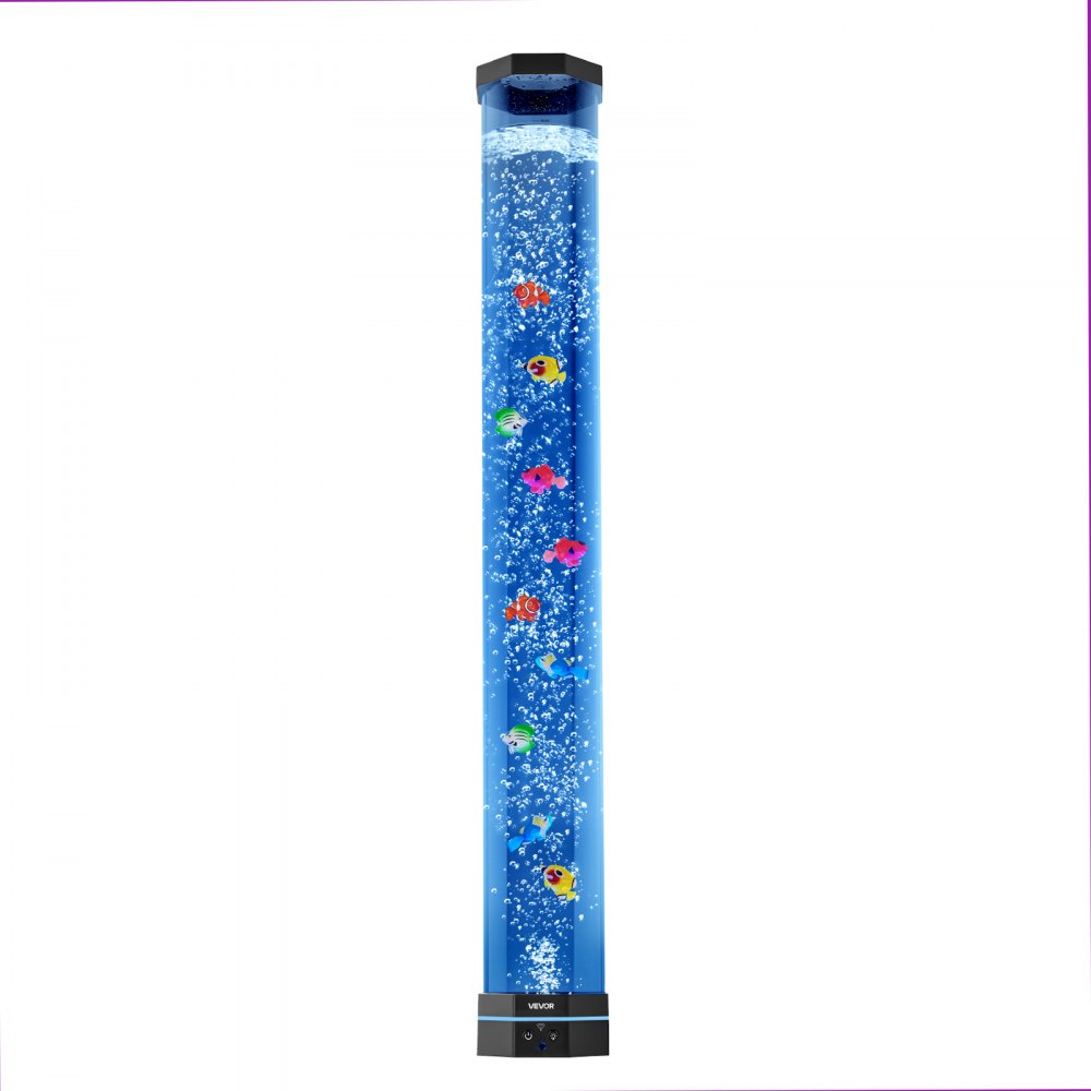 Bubble Tube Lamp 16 Color 100 cm Sensory Aquarium Lamp for Relief Calming