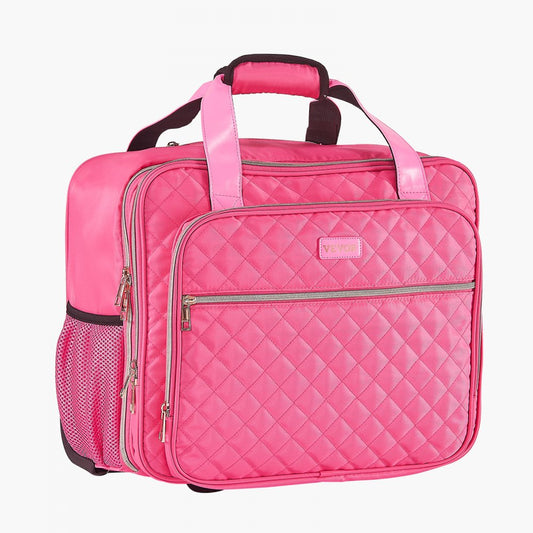 VEVOR Rolling Laptop Bag 43.94 cm Wheeled Computer Bag for Travel Women Men