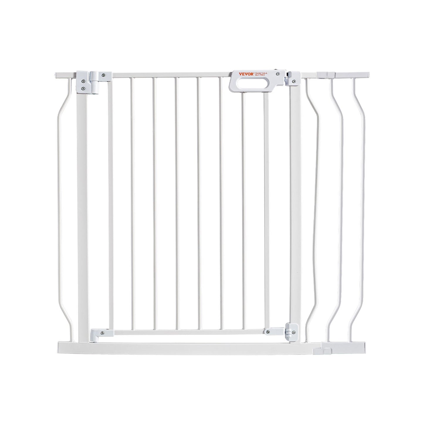 VEVOR Baby Gate, 749-1468 mm Extra Wide, 762 mm High, Dog Gate for Stairs Doorways