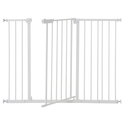 Baby Gate 26-48 Inches Adjustable Width 36 Inches High Dog Gate White