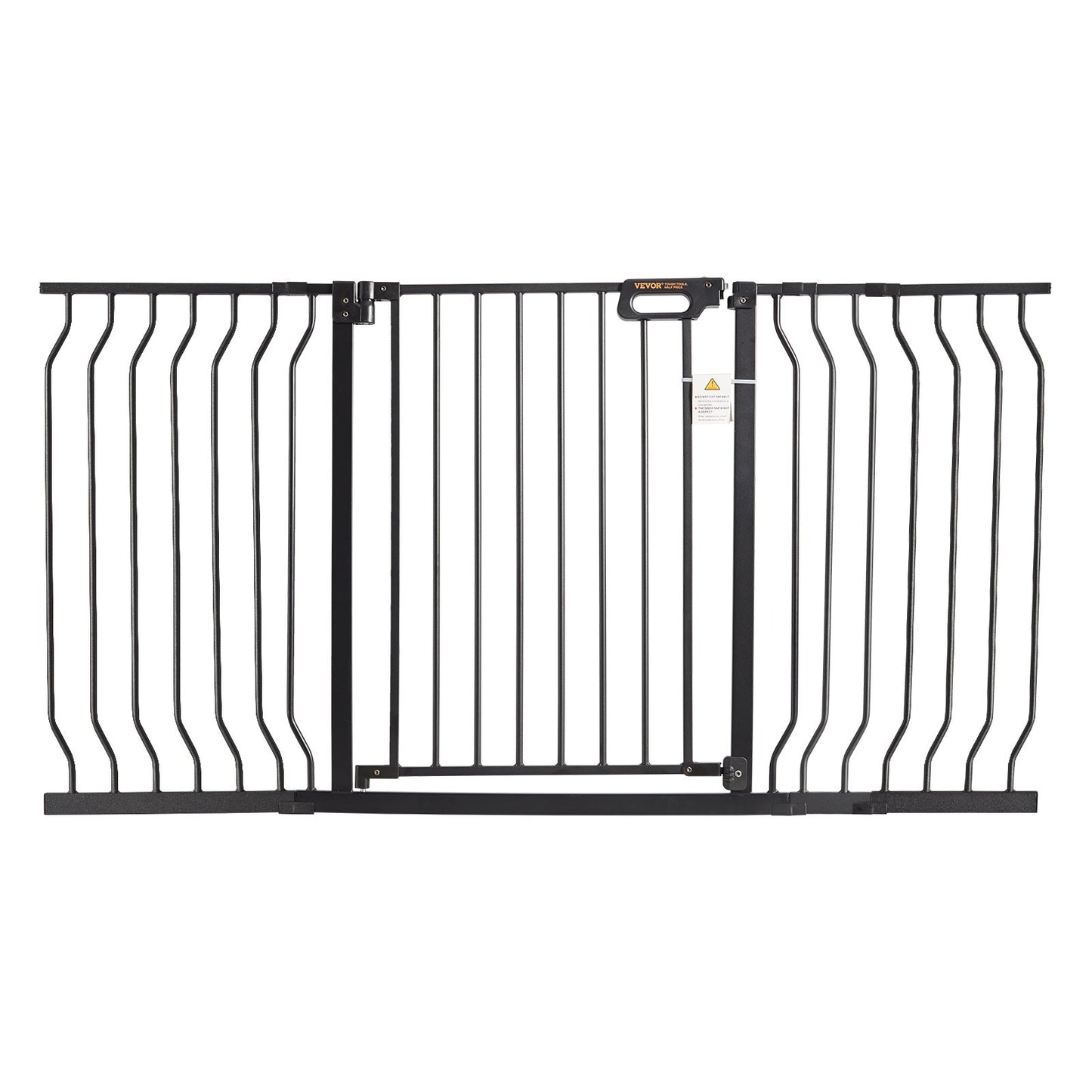 VEVOR Baby Gate, 749-1468 mm Extra Wide, 762 mm High, Dog Gate for Stairs Doorways