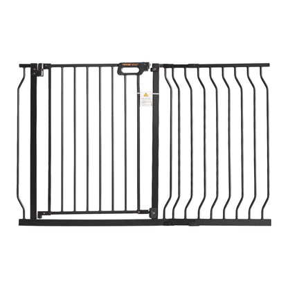 VEVOR Baby Gate, 749-1229 mm Extra Wide, 762 mm High, Dog Gate for Stairs Doorways