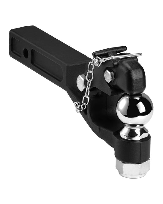 VEVOR Pintle Hitch 2" Receiver Hook for 2.5 to 3-inch Lunette Ring 20000 lbs