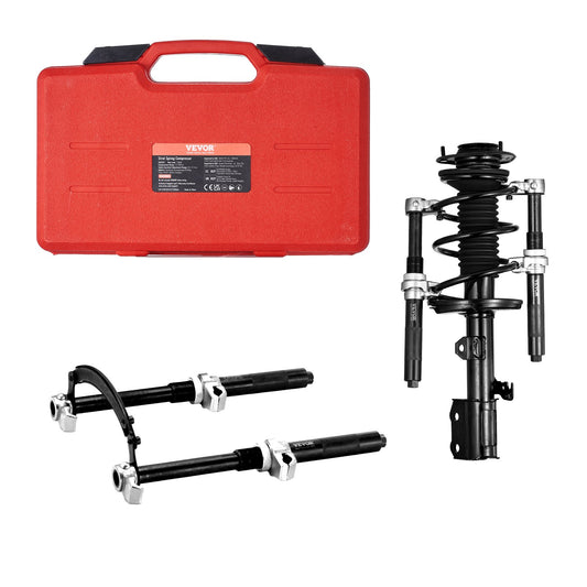 VEVOR Coil Spring Compressor Tool, 2 pcs Heavy Duty Macpherson Strut Spring Compressor
