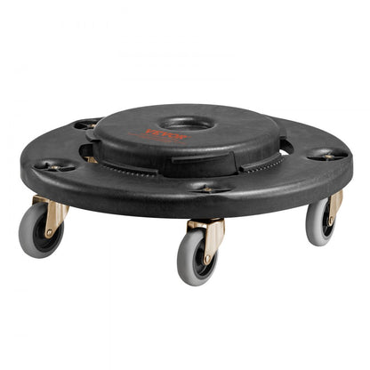 VEVOR Round Trash Can Dolly Fit 20, 32, 44, 55 Gal Garbage Container 500lbs