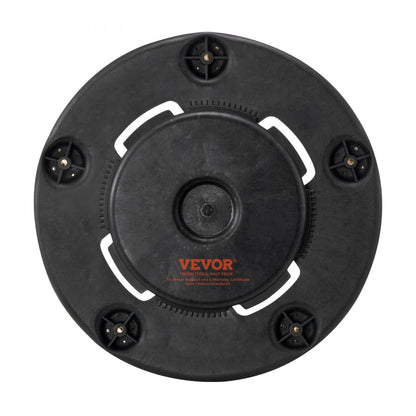 VEVOR Round Trash Can Dolly Fit 20, 32, 44, 55 Gal Garbage Container 500lbs