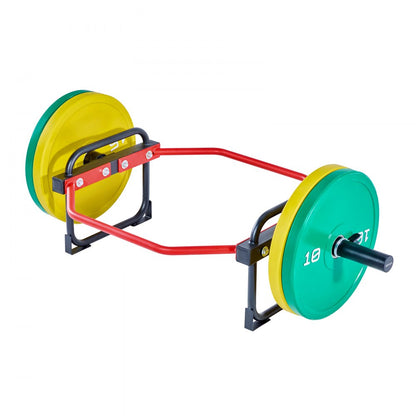 Trap Bar Hex Bar Barbell Weightlifting for Squat Shrug Deadlift Supports Up to 240 kg