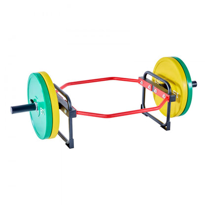 Trap Bar Hex Bar Barbell Weightlifting for Squat Shrug Deadlift Supports Up to 240 kg