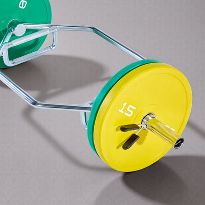 Trap Bar Hex Bar Barbell Weightlifting for Squat Shrug Deadlift Supports Up to 360 kg