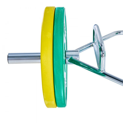 Trap Bar Hex Bar Barbell Weightlifting for Squat Shrug Deadlift Supports Up to 360 kg