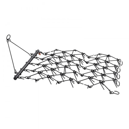VEVOR Drag Harrow 4 x 5.6 ft Chain Harrow ATV Lawn Rake for Landscape Leveling