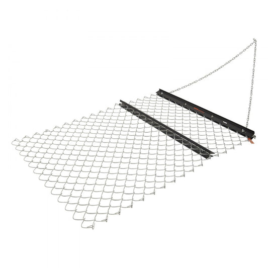 VEVOR Drag Harrow 4 x 5 ft Chain Harrow Lawn Rake ATV UTV Tractor Attachments