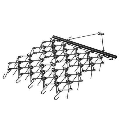 Heavy-Duty 1.22m x 1.71m Chain Harrow with 79 Teeth for ATV/UTV Tractors