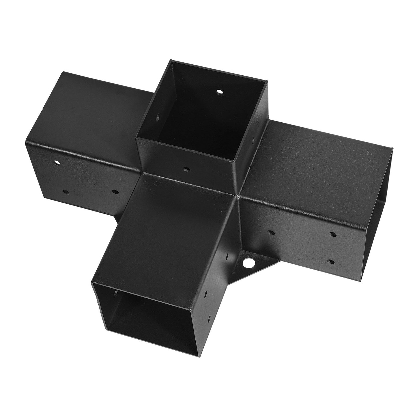 Pergola Kit, 4x4 Inch Pergola Brackets for 92 x 92 mm Wood Beams in Actual Dimension, 3-Way (4 Pcs) and 4-Way (2 Pcs) Gazebo Brackets with 6 Post Bases, for Outdoor Pergolas, Gazebos, Sheds