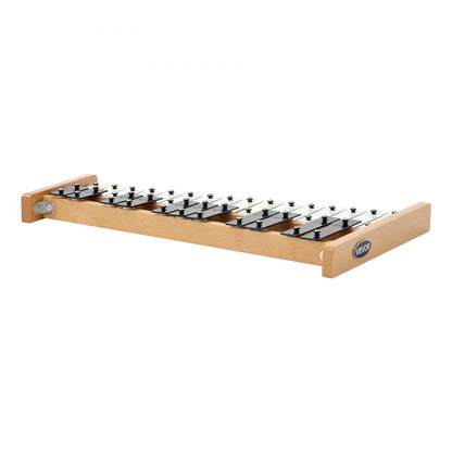 Glockenspiel Xylophone, 27 Notes, Professional Xylophone Percussion Instrument, with Metal Keys, Includes 4 Mallets, Car