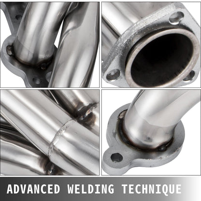 Stainless Steel Turbo Exhaust Manifold for Chevy Corvette 1963-1981 V8 Engines