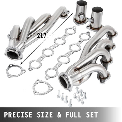 Stainless Steel Turbo Exhaust Manifold for Chevy Corvette 1963-1981 V8 Engines