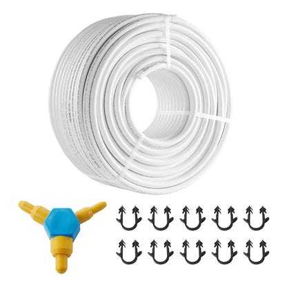 VEVOR PEX-AL-PEX Tube, 100M, 16 mm Diameter Aluminum-Plastic Composite Pipe Oxygen