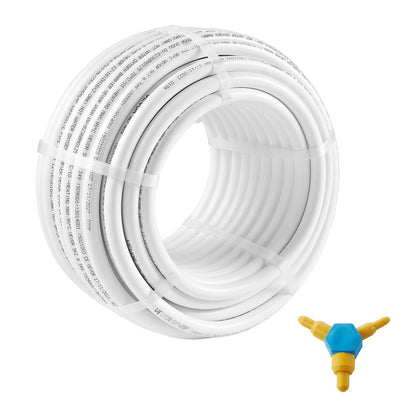 VEVOR PEX-AL-PEX Tube, 25 M, 16 mm Diameter Aluminum-Plastic Composite Pipe Oxygen
