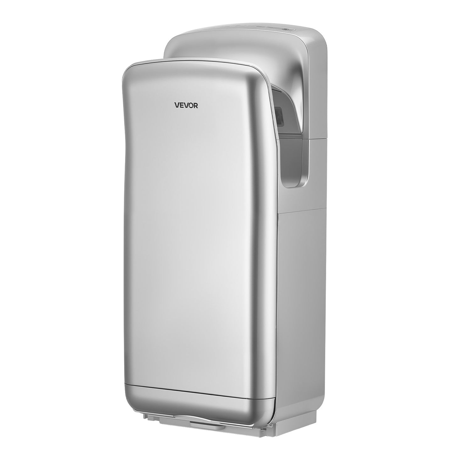 Vertical Hand Dryer, Hand Dryers with HEPA Filter, 19000 RPM High-Speed Motor, Dual-Side Airflow, ABS Sturdy Automatic Air Wall Mount Fast Drying for Commercial Bathrooms Modern Home, Silver