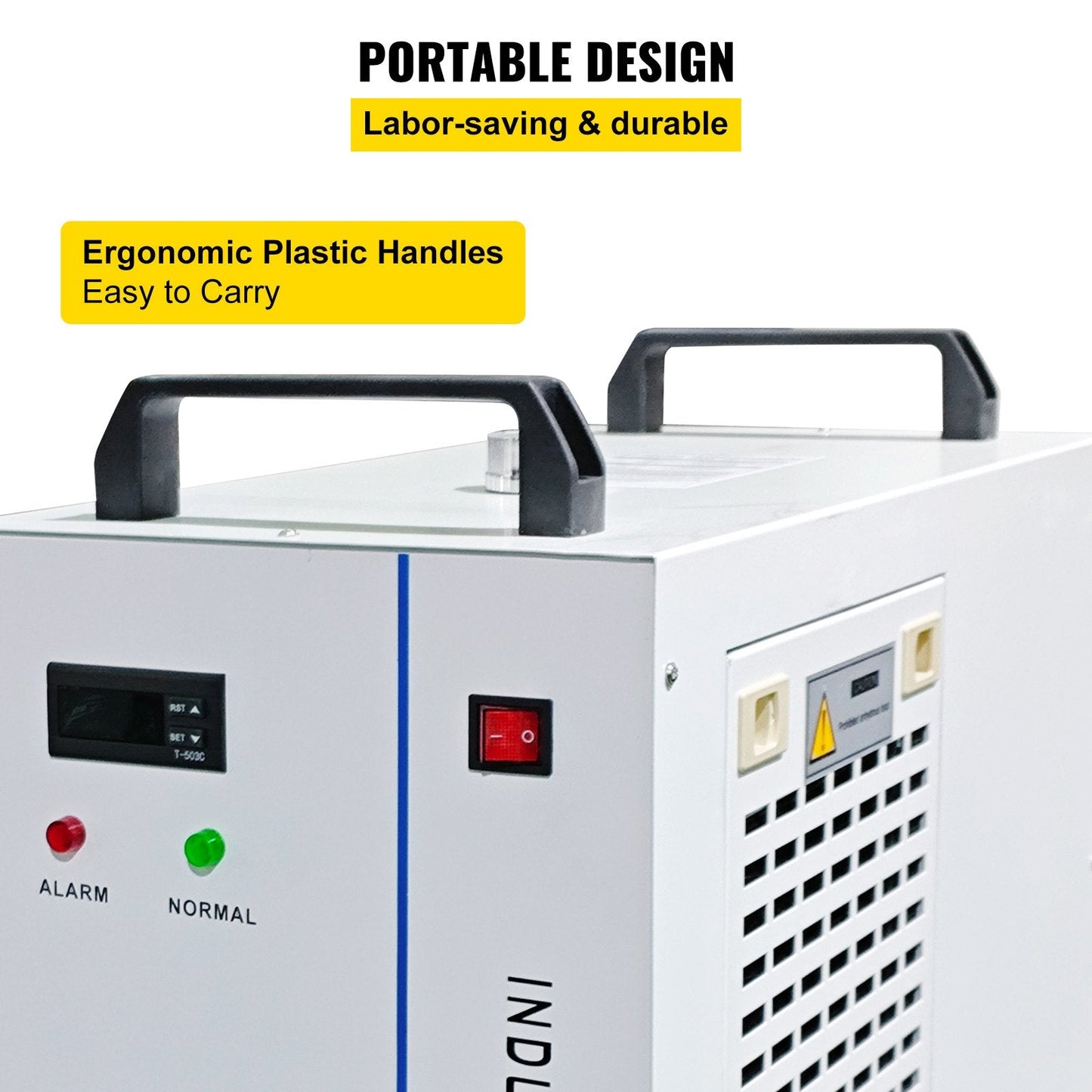 Industrial Chiller CW-5200 for 130/150W CO2 Laser Machines, 6L Capacity