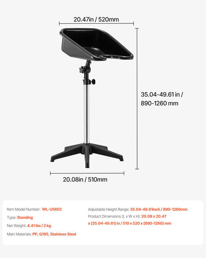 Portable Shampoo Bowl, Shampoo Sink with Adjustable Height & Angle, Salon Hair Wash Sink with Drain Hose and Star-Shaped Support Base for Barbershop Beauty Spa Center Home Use