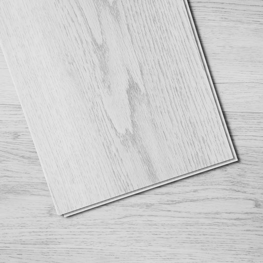 VEVOR Interlocking Vinyl Floor Tiles 48 x 7.3 inch, 10 Tiles 5.5mm Thick Snap Together,