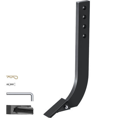 VEVOR Box Blade Shank, 46.4cm Scarifier Shank, 4 Holes Box Scraper Shank, Ripper
