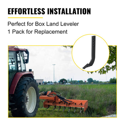 VEVOR Box Blade Shank, 46.4cm Scarifier Shank, 4 Holes Box Scraper Shank, Ripper