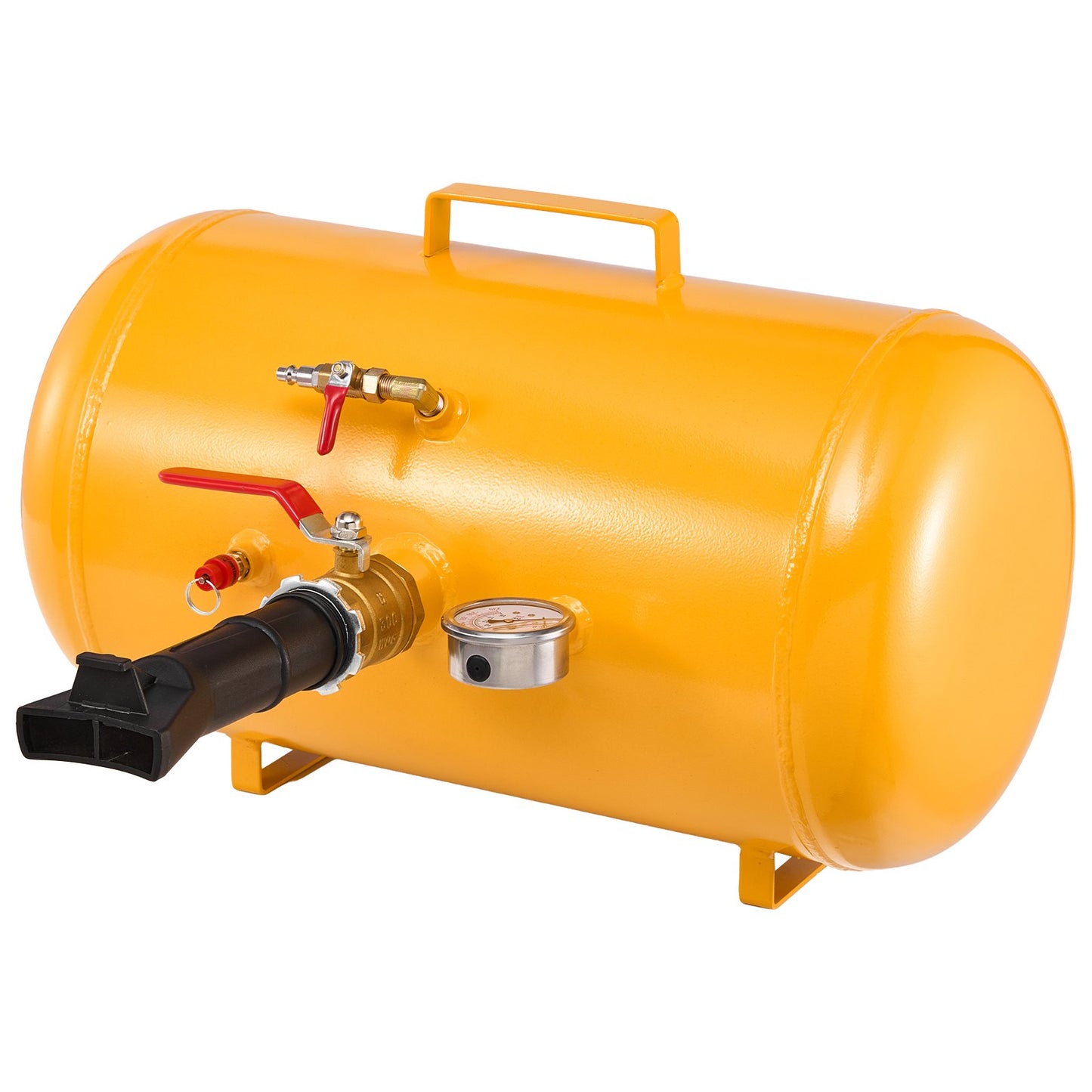Air Tire Bead Seater, 10 Gal / 37.9 L, Heavy Duty Tire Bead Blaster Tool, 87-116 PSI Operating Pressure, Air Trigger Seating Inflator for ATV, Tractor, Pickup, Truck, Jeep, RV, UTV, Yellow