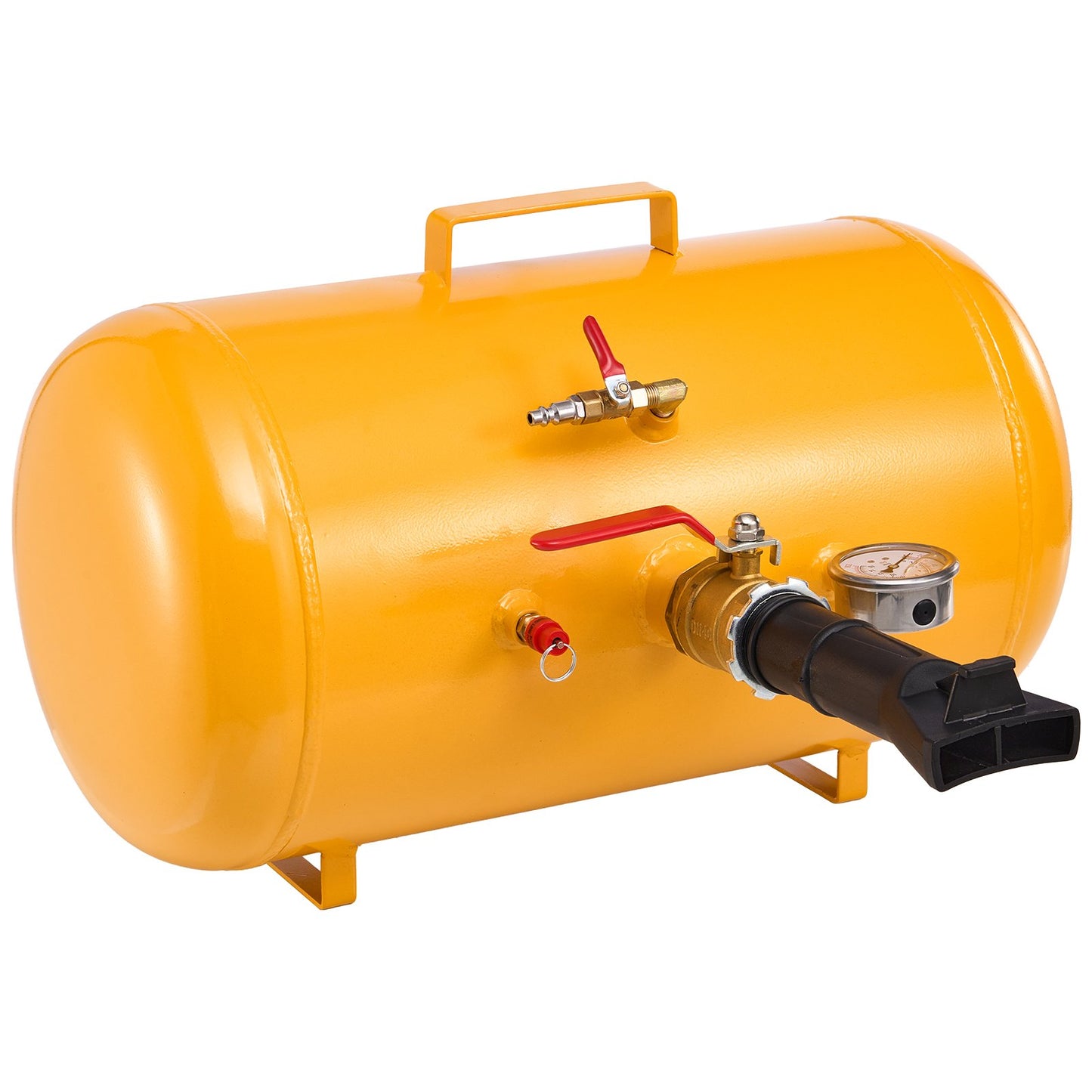 Air Tire Bead Seater, 10 Gal / 37.9 L, Heavy Duty Tire Bead Blaster Tool, 87-116 PSI Operating Pressure, Air Trigger Seating Inflator for ATV, Tractor, Pickup, Truck, Jeep, RV, UTV, Yellow